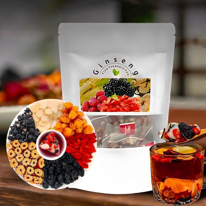 Herbal Wellness - Herbata z żeń-szenia i pięcioma skarbami,