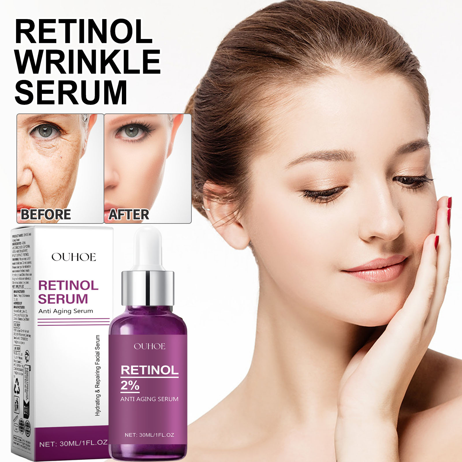 Milk Thistle Silymarin - Serum do twarzy z retinolem redukujące