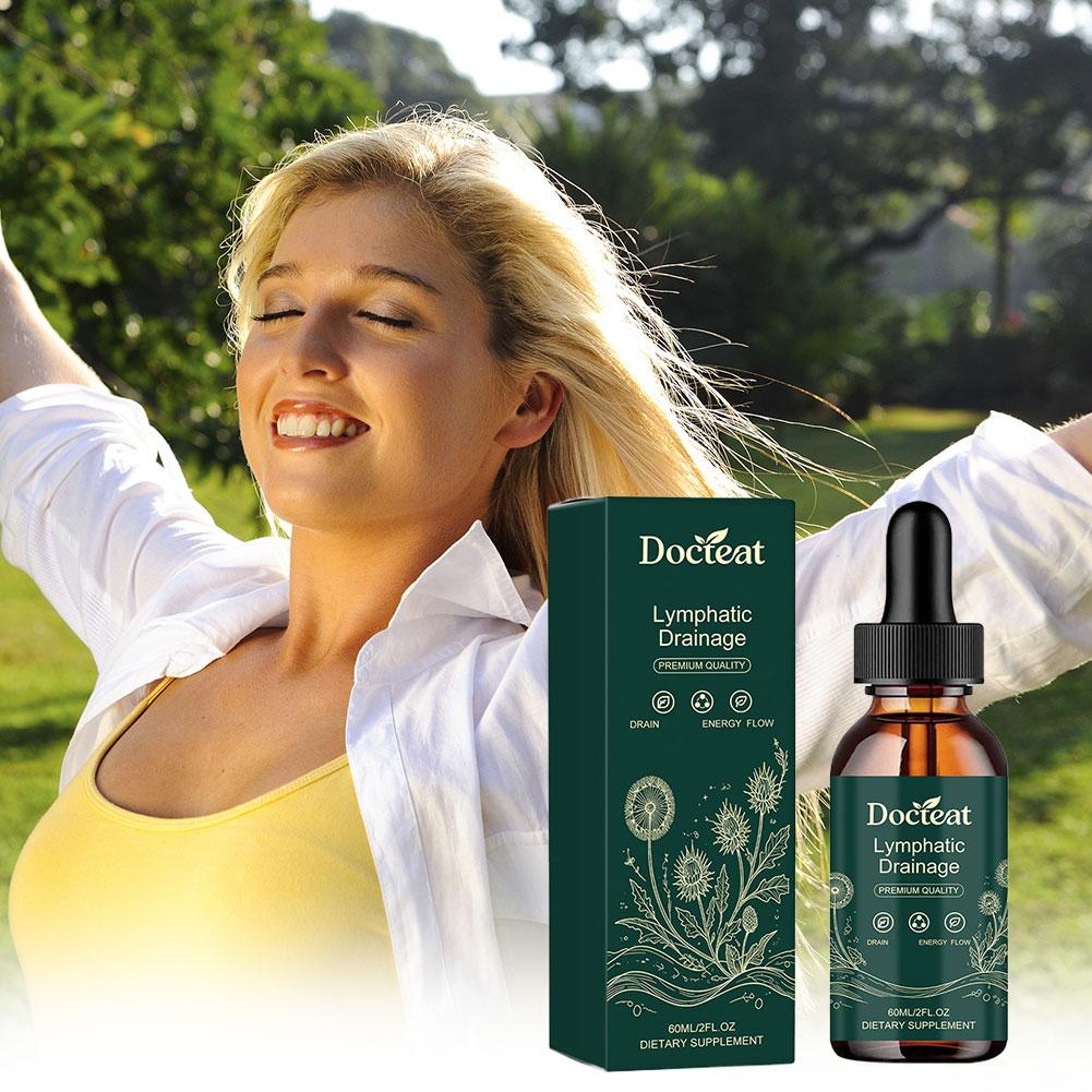 Herbal Wellness - 60ml Docteat Ziołowe Krople do Drenażu