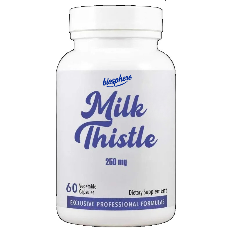 Milk Thistle Silymarin - Ekstrakt z ostropestu 250mg - standardizowany