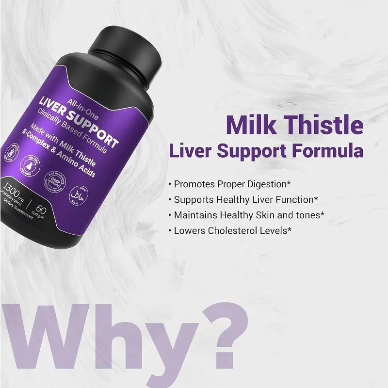 Silymarin ostropestu 1300mg je – Milk Thistle Silymarin recenzja i cena