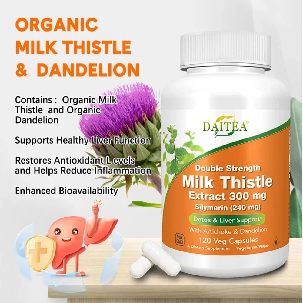 Silymarin, Ekstrakt z Ostropes – Milk Thistle Silymarin recenzja i cena