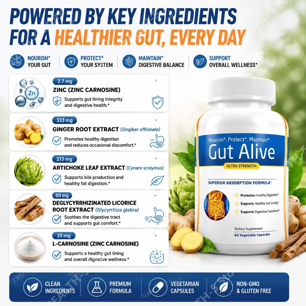 Gut Alive Naturalny Suplement  – Tulsi Holy Basil recenzja i cena