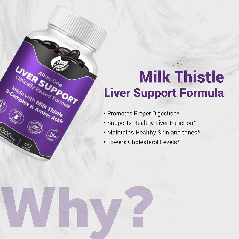 Silymarin Ostropestu 1300mg je – Milk Thistle Silymarin recenzja i cena