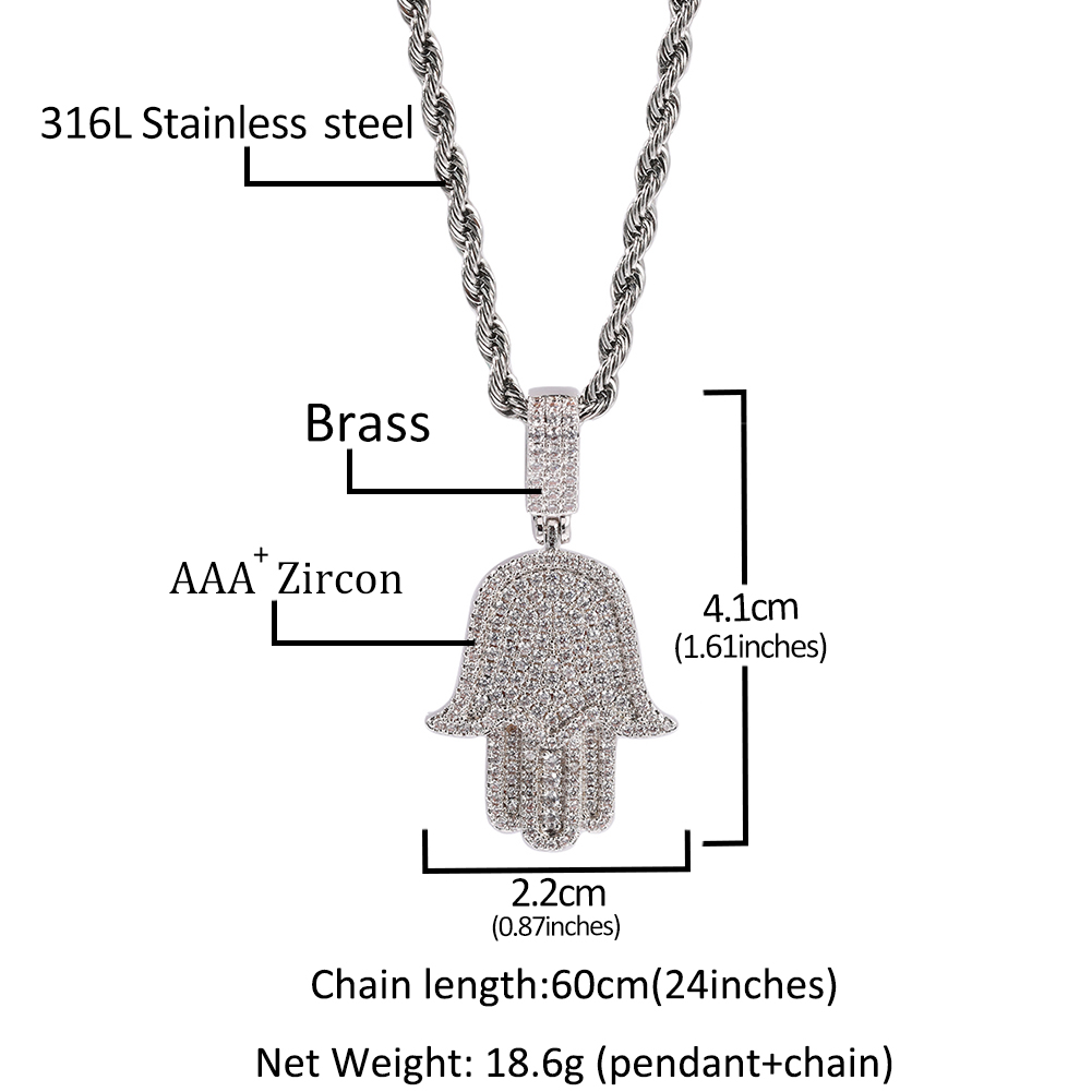 UWIN Mini Hamsa Hand Pendent N – Tulsi Holy Basil recenzja i cena