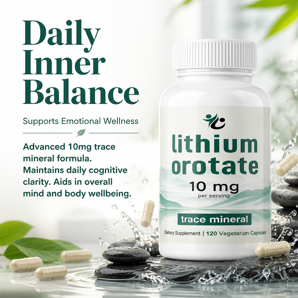 10 mg Orotatu litu - Niezbędny – Tulsi Holy Basil recenzja i cena